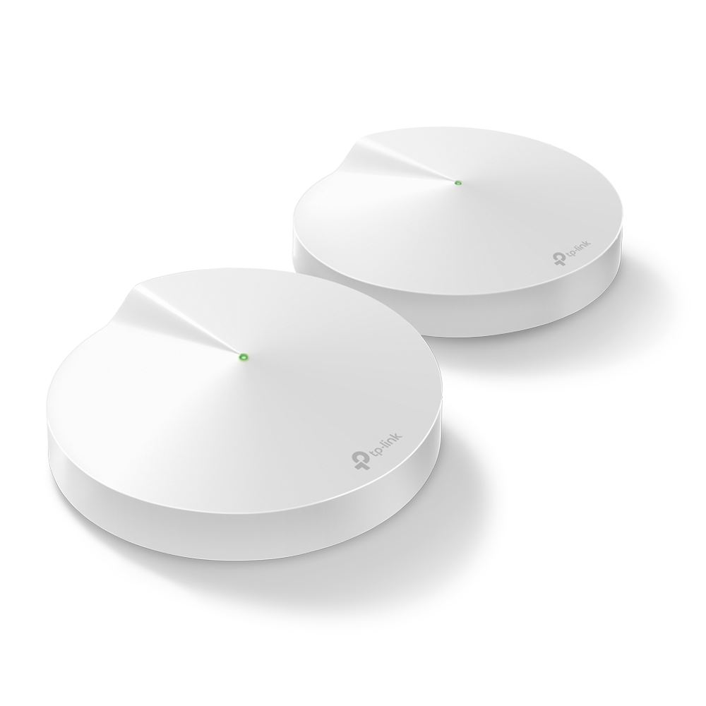 TP-Link Deco M9 Plus AC2200 Smart Home Mesh Wi-Fi System Whol Home Wifi solution Pack of 2