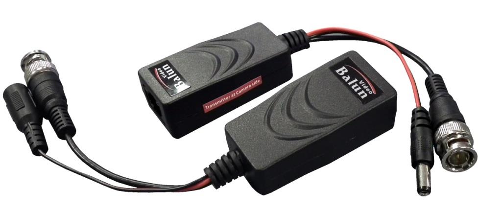 Generic Hikvision TVI Cameras Single channel passive video and power balun