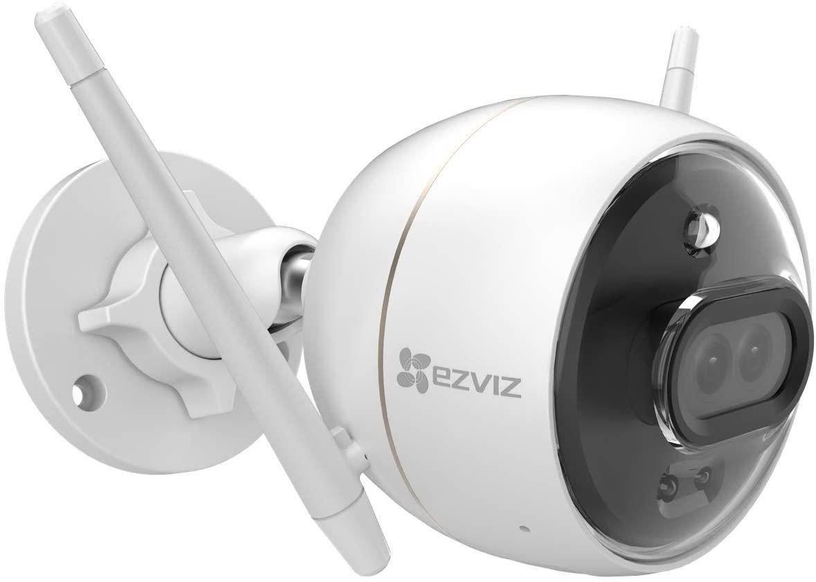 EZVIZ Full HD True Colour Night Vision Outdoor Smart Security Cam, With Siren & Strobe Light