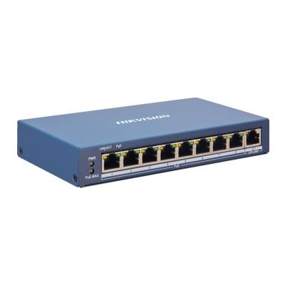 Hikvision DS-3E1309P-EI(B) 8-ports 100Mbps long-range unmanaged PoE+ switch