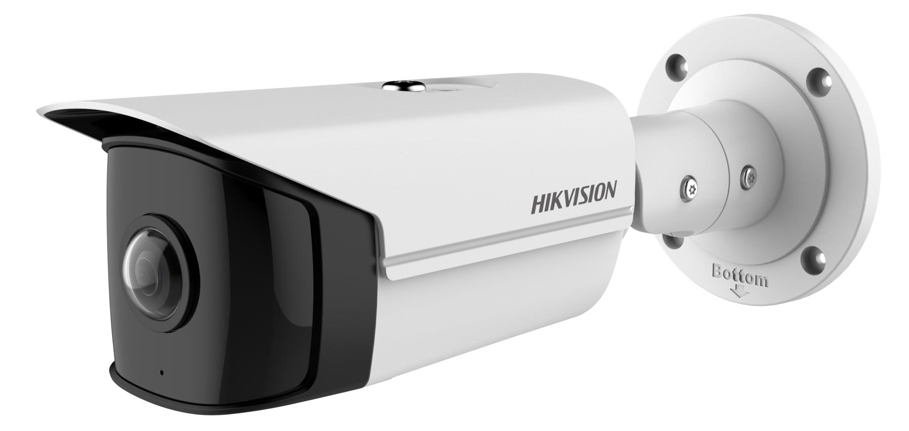 Hikvision DS-2CD2T45G0P-I 1.68MM 4MP ultra wide angle fixed lens bullet camera with IR