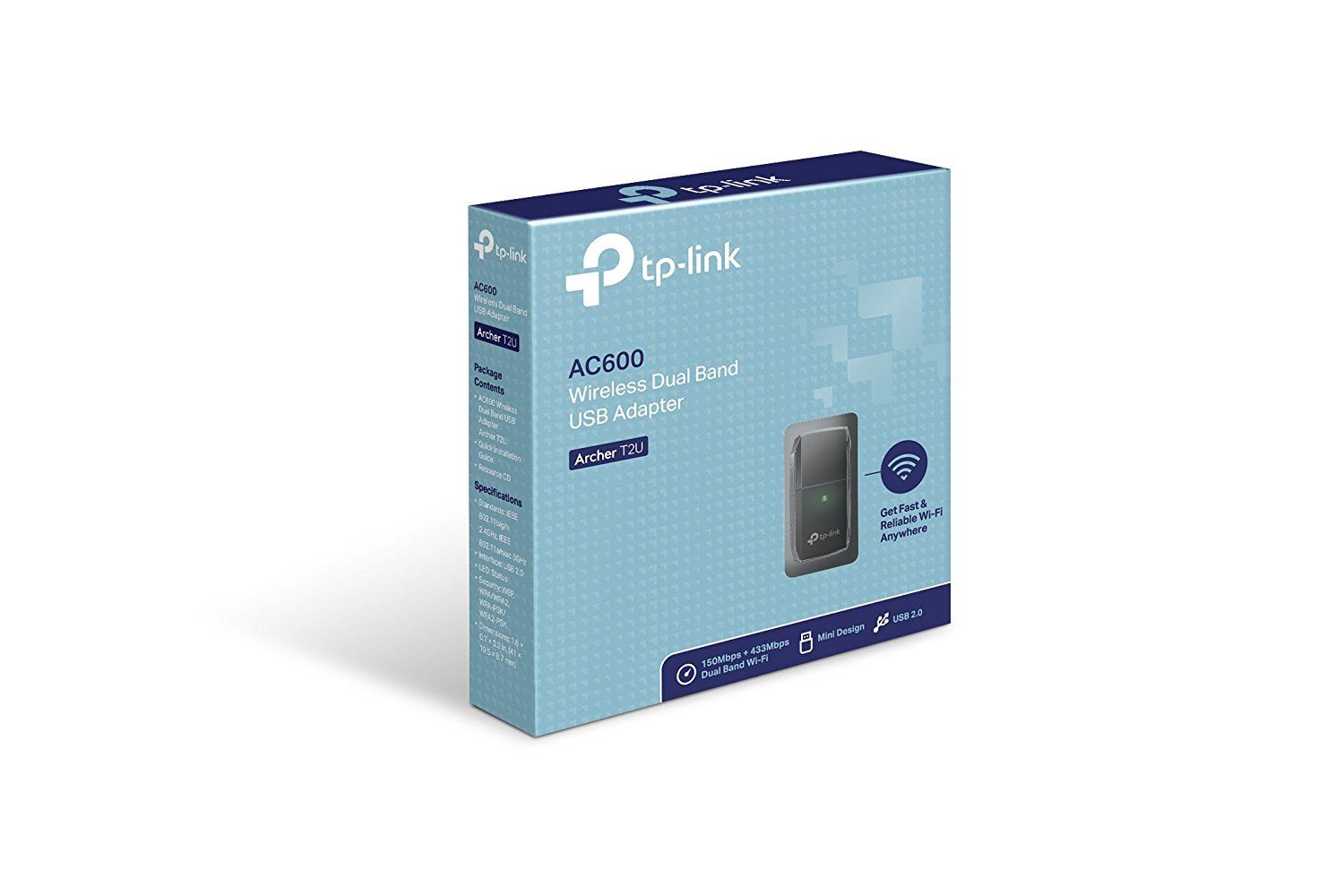 TP-LINK Archer T2U AC600 USB Wireless Dual Band WiFi dongle