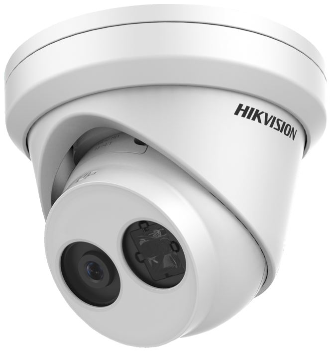 Hikvision 4MP fixed lens Darkfighter turret camera with IR 4mm