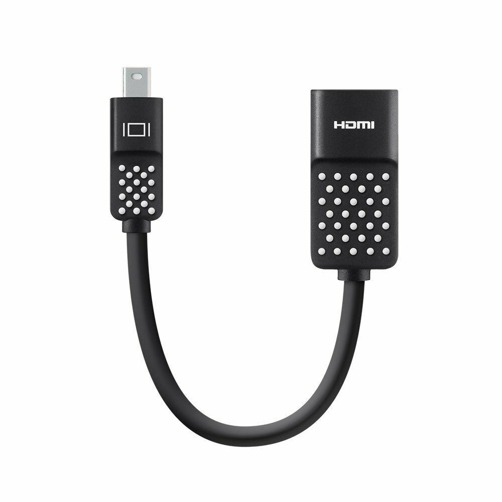 Belkin F2CD079BT-A Mini DisplayPort to HDMI HDTV 4K 12cm for MacBook Pro, Air Surface Pro