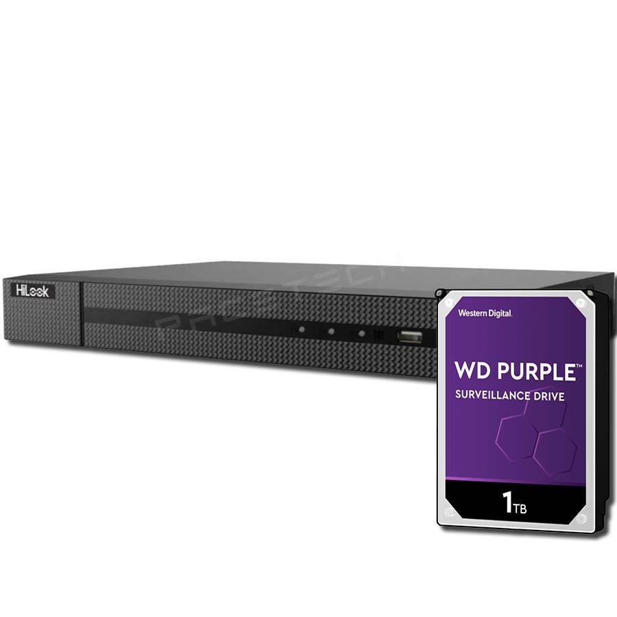 Hilook by Hikvision DVR-216U-K2 Ch 16MP 5MP 4MP 1080P HD-TVI Hybrid CCTV DVR Recorder -1 TB