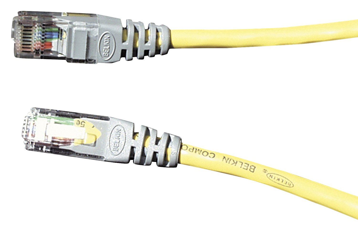 Belkin F3X126B01M networking cable 1 m Yellow