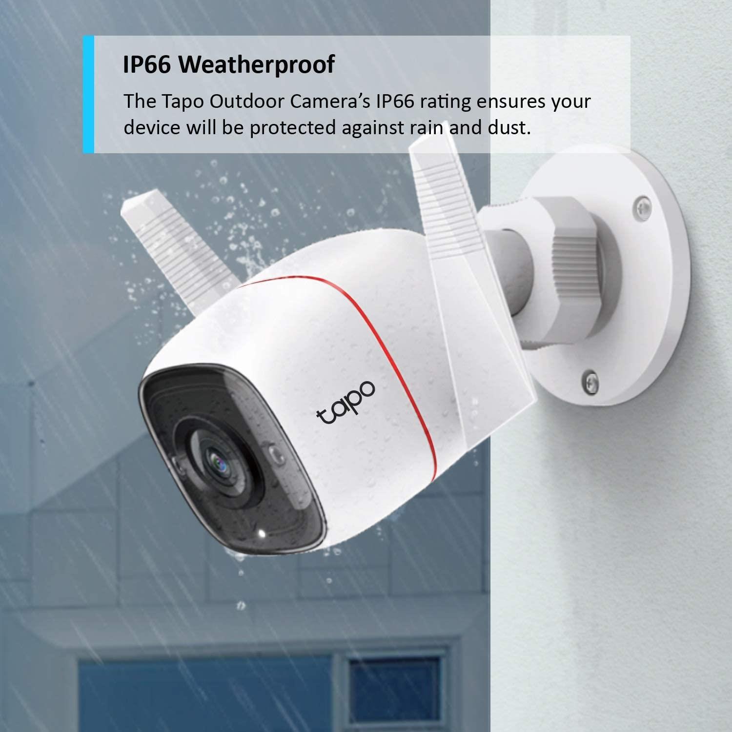 TP-Link Tapo C310 Outdoor Security Wi-Fi Camera IP66 Two-Way Audio – UK