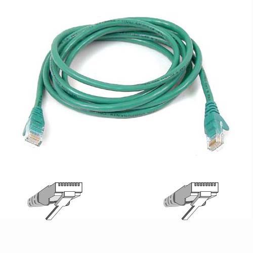 Belkin CAT5E SNAGLESS UTP 3M networking cable Green