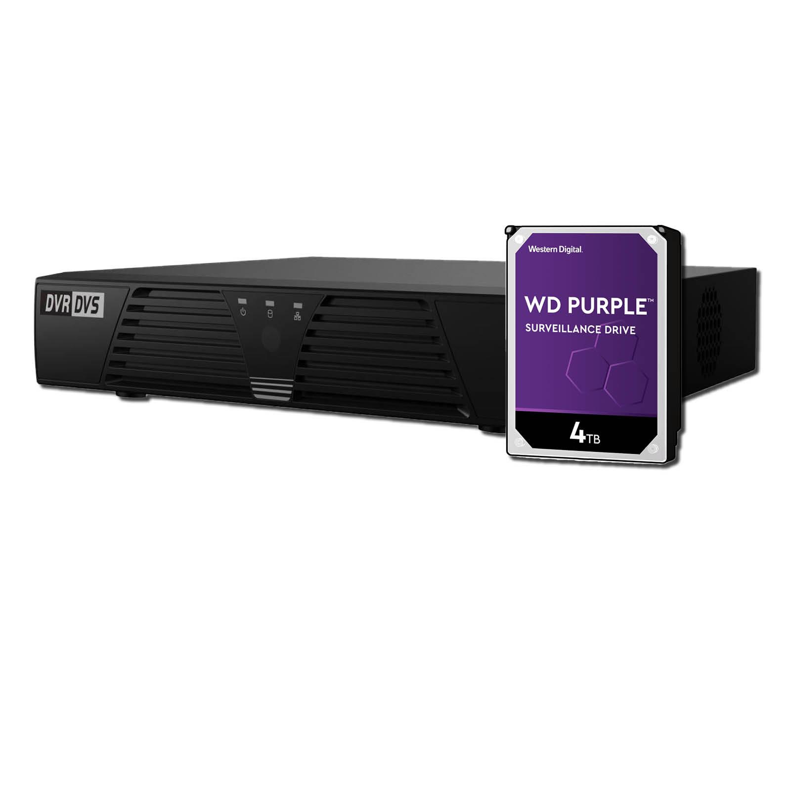 HiLook by Hikvision 16 Channel DVR-216G 2MP 1080P 5-in  1 CCTV Video AoC Recorder-4TB