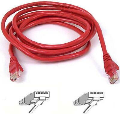 Belkin Patch cable - RJ-45(M) - RJ-45(M) - 15m - UTP ( CAT 5e ) - Red networking cable