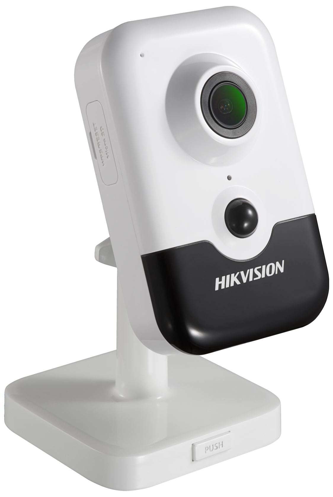 Hikvision 4MP fixed lens cube camera with IR, wifi & built in microphone/speaker