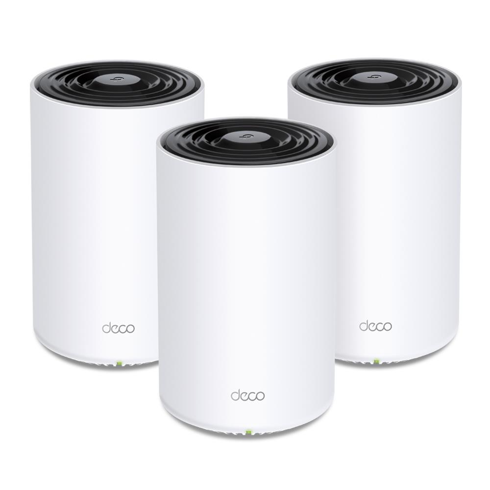 TP-Link Deco X68 AX3600 Whole Home AI-Driven Mesh Wi-Fi 6 System Tri-Band Wi-Fi Gigabit Pack of 3