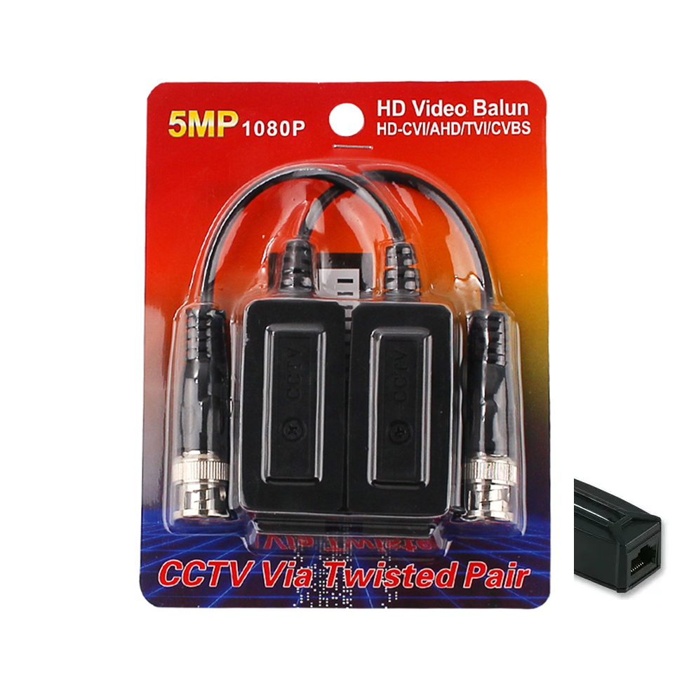 RJ45 POC AHD / HDTVI / HDCVI / CVBSVideo BalunAnti-interference / Noise Reduction