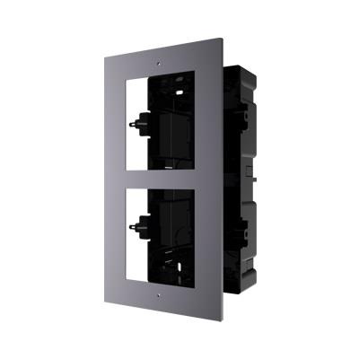 HIKVISION DS-KD-ACF2/PLASTIC 2 way flush mounting bracket for modular door station