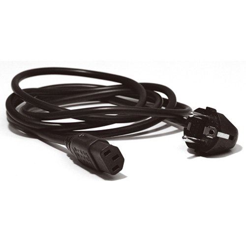 Power Cable, EURO Plug/IEC Male Connector, 1.8m