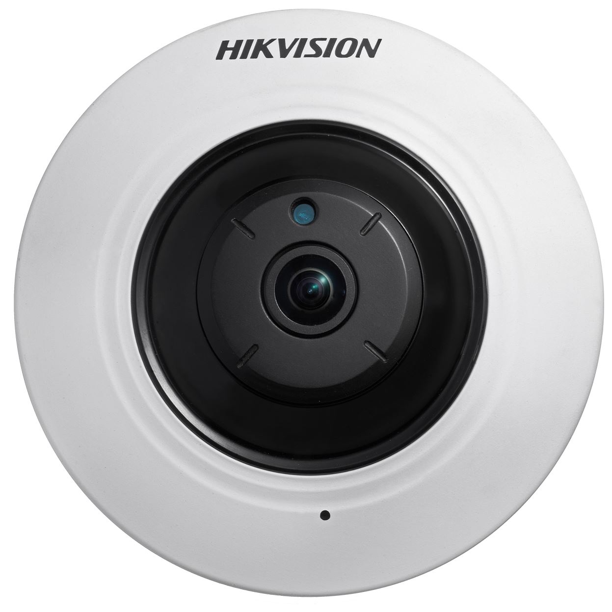 Hikvision DS-2CD2955FWD-IS 5MP fisheye 180° camera with IR & audio/alarm