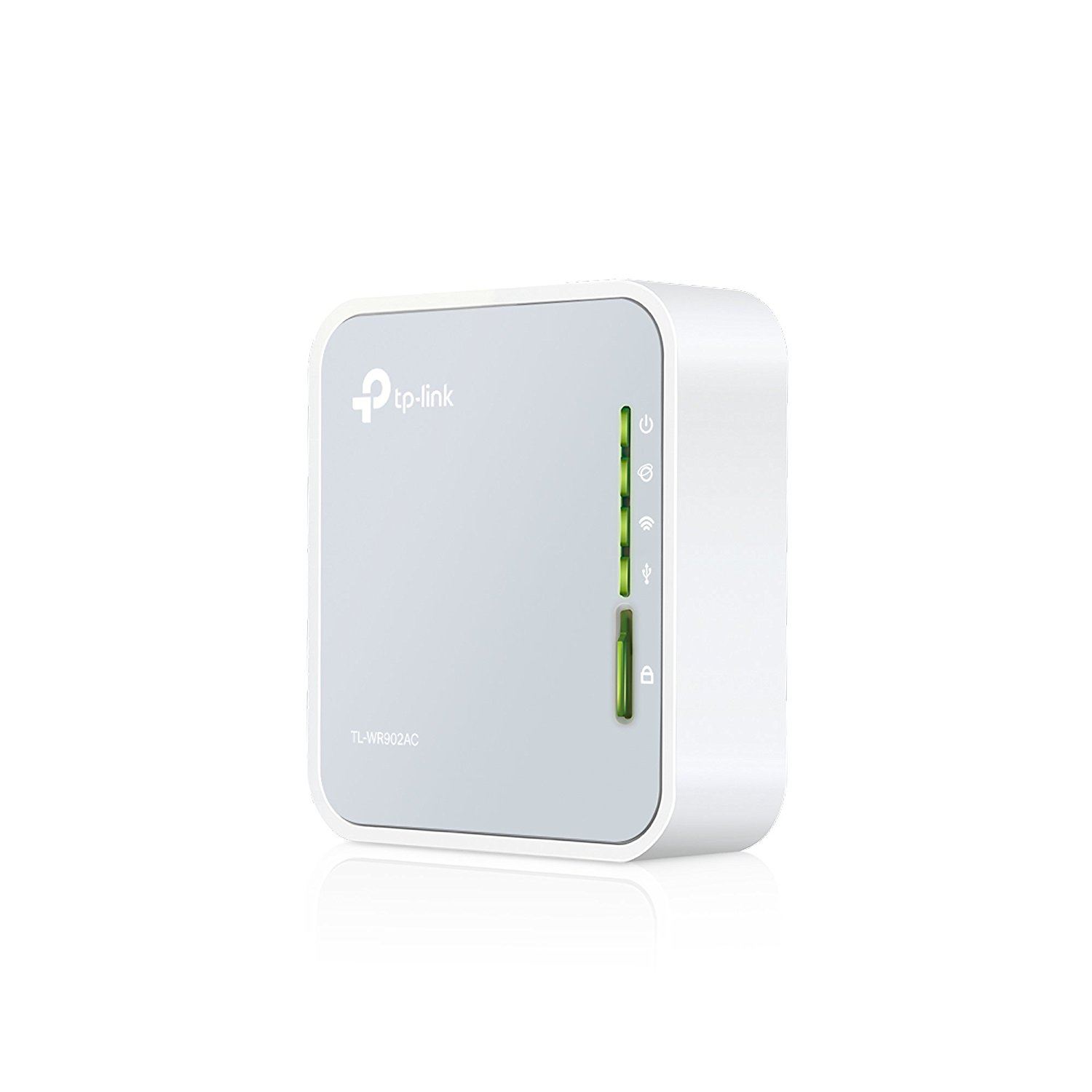 TP-LINK TL-WR902AC wireless router Dual-band (2.4 GHz / 5 GHz) Fast Ethernet 3G 4G White