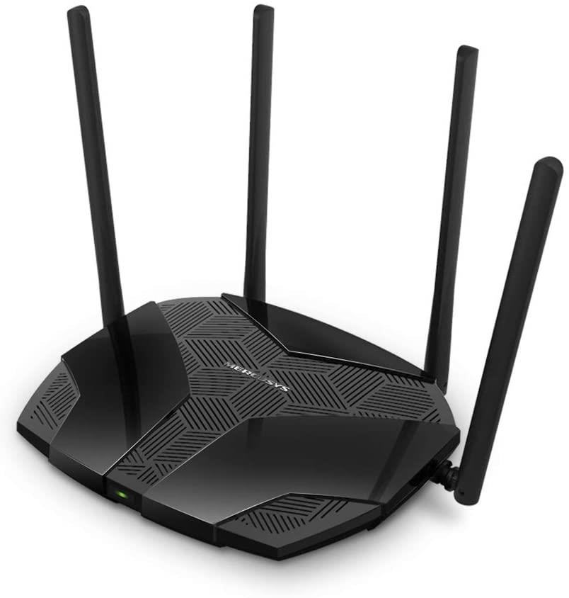 Mercusys MR70X AX1800 Dual-Band WiFi 6 Router 1201Mbps UK By TP-Link