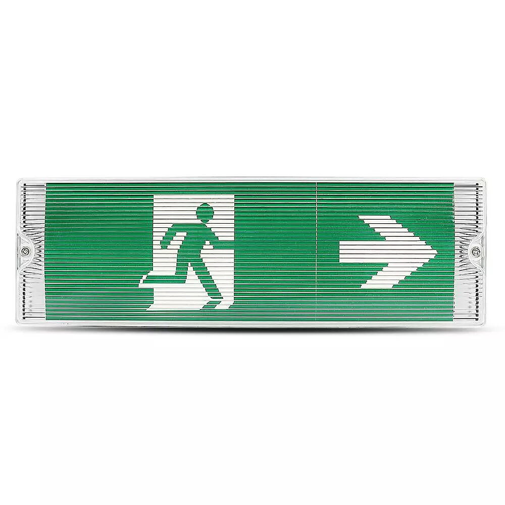 V-TAC VT8437 3W LED Emergency Exit Light Bulkhead  6400K