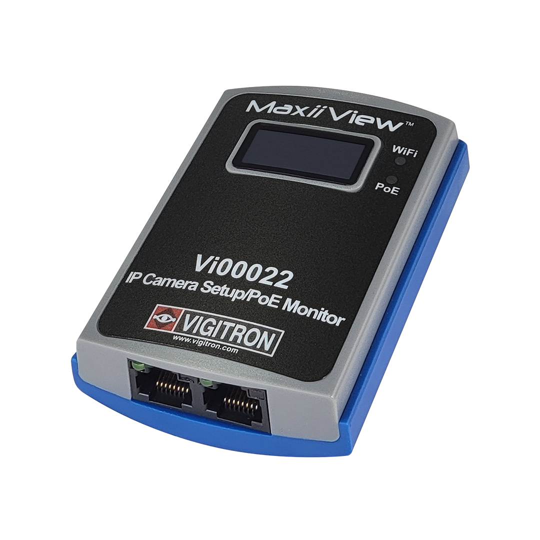 Vigitron MaxiiView WiFi IP Camera Setup & 30W PoE Test Tool VI00022 