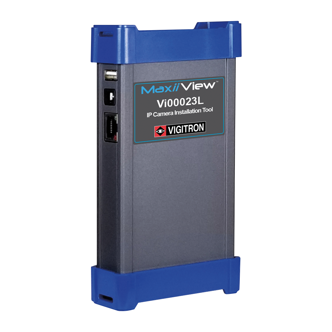 Vigitron MaxiiView WiFi Camera set up tool W/PoE meter & built in PoE power supply - Vi00023L