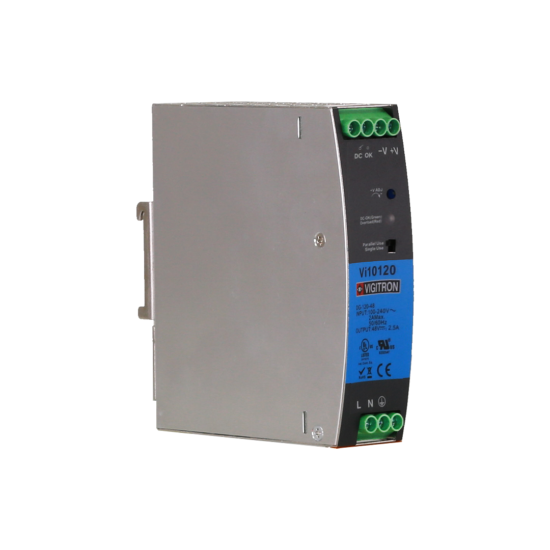 Vigitron MaxiiPower 120W Hardened DIN Rail Power Supply - Vi10120
