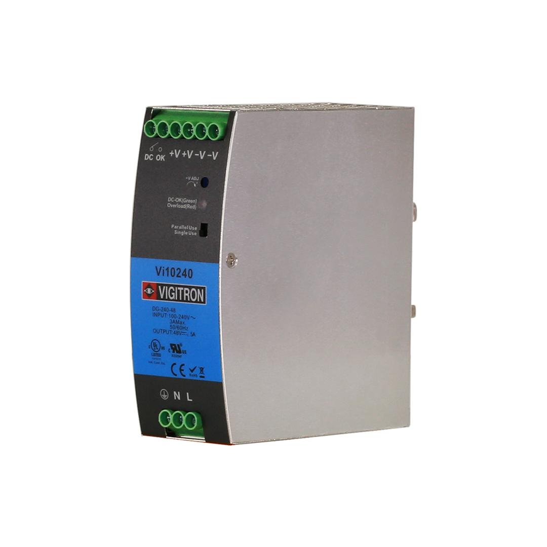 Vigitron MaxiiPower 240W Hardened DIN Rail Power Supply - Vi10240