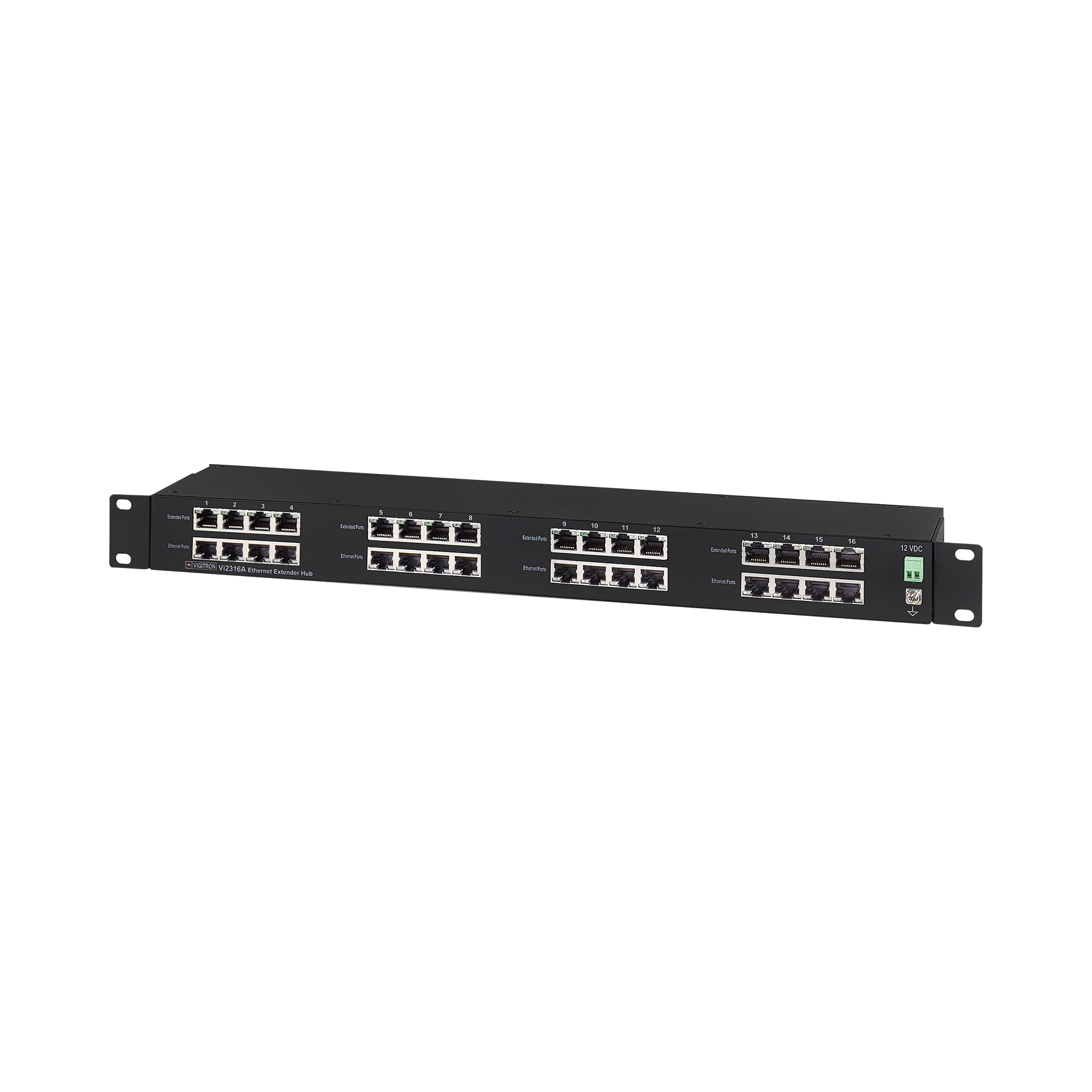 Vigitron MaxiiCopper 16-Port Ethernet Extender over UTP - Vi2316A