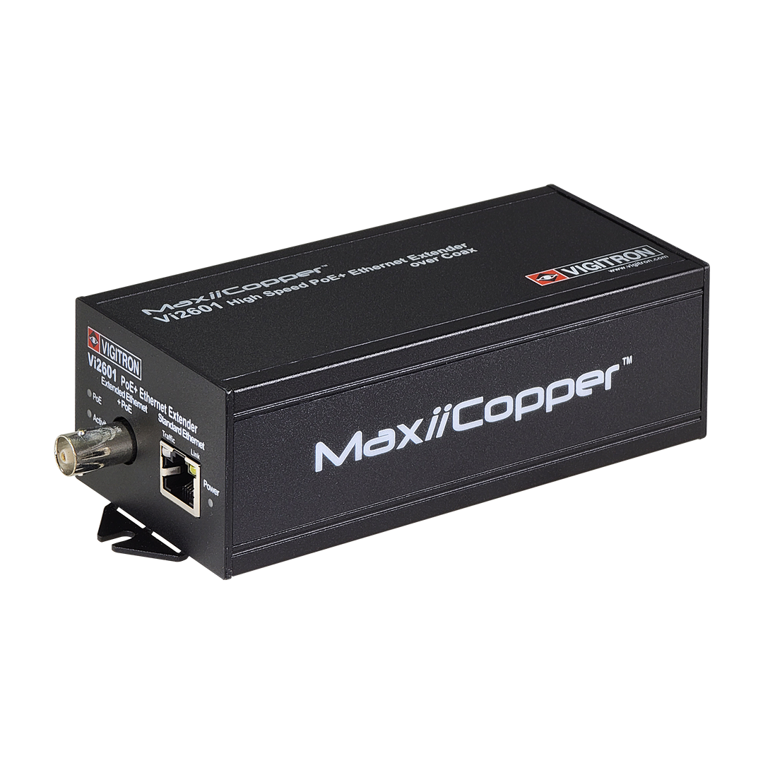 Vigitron 1-Port MaxiiPower Single port Coax PoE Midspan - Vi2601