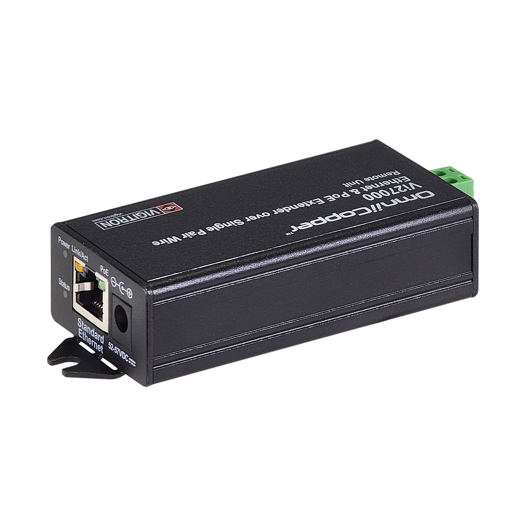 Vigitron 1-Port OmniiCopper Ethernet & PoE Transmitter over Single-Pair Wires - Vi27000