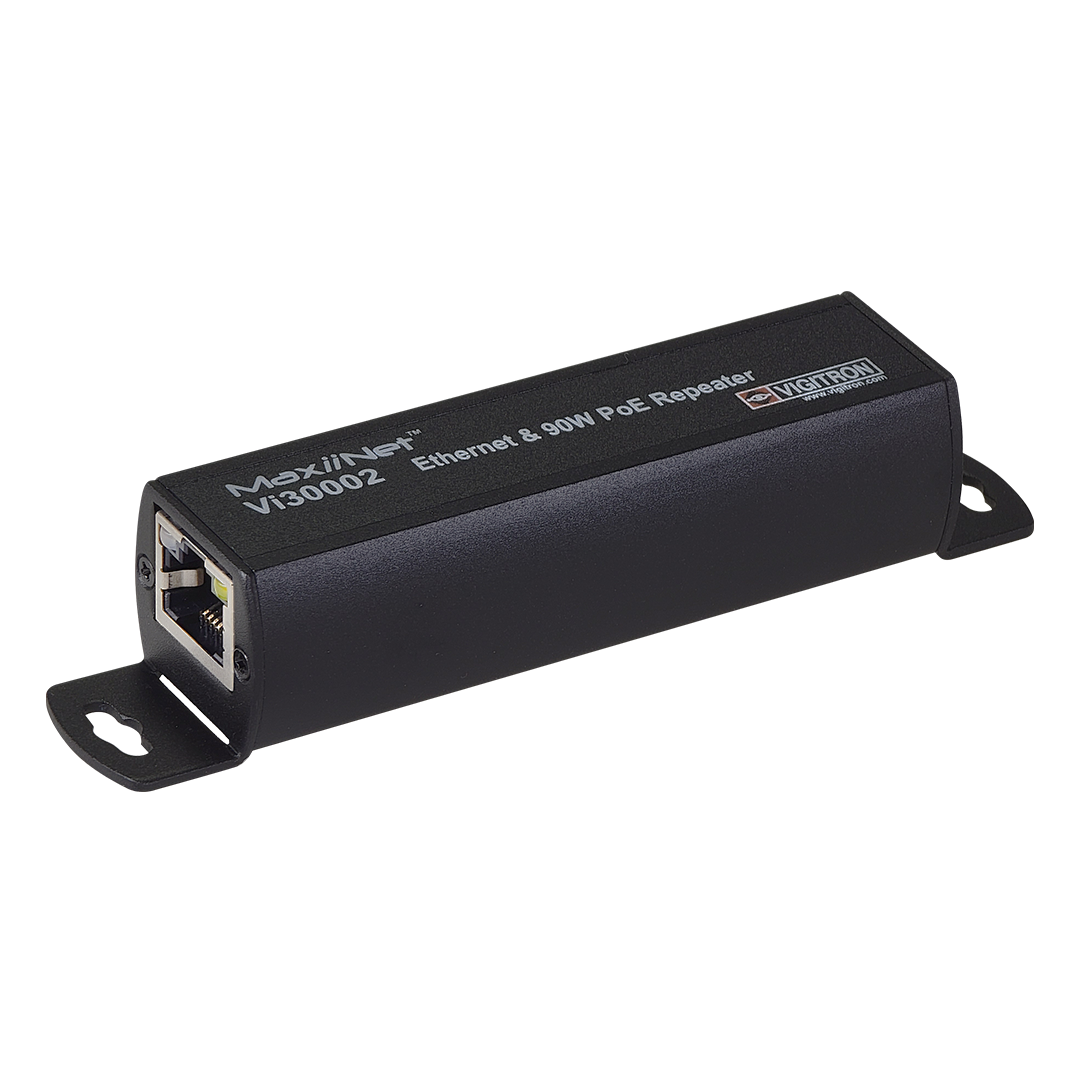 Vigitron Ethernet and 60W PoE Repeater - Vi3002