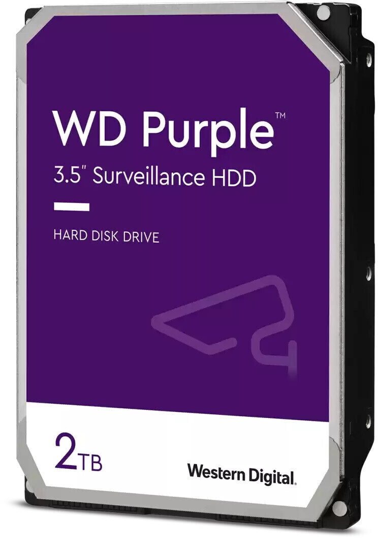 Western Digital ( WD ) Purple WD23PURZ Surveillance 2TB Internal HDD - 3.5