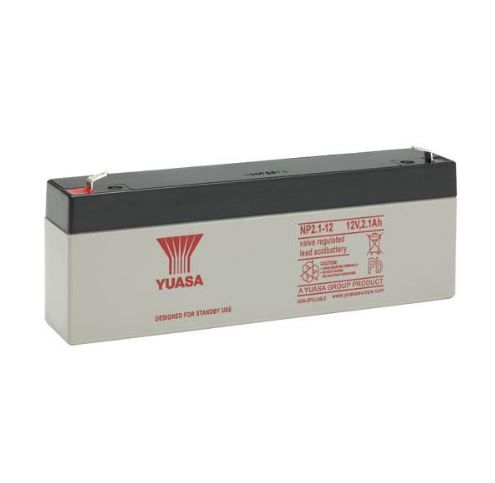 Yuasa NP2.1-12 12v 2.1Ah Alarm and Fire Panel Backup Battery
