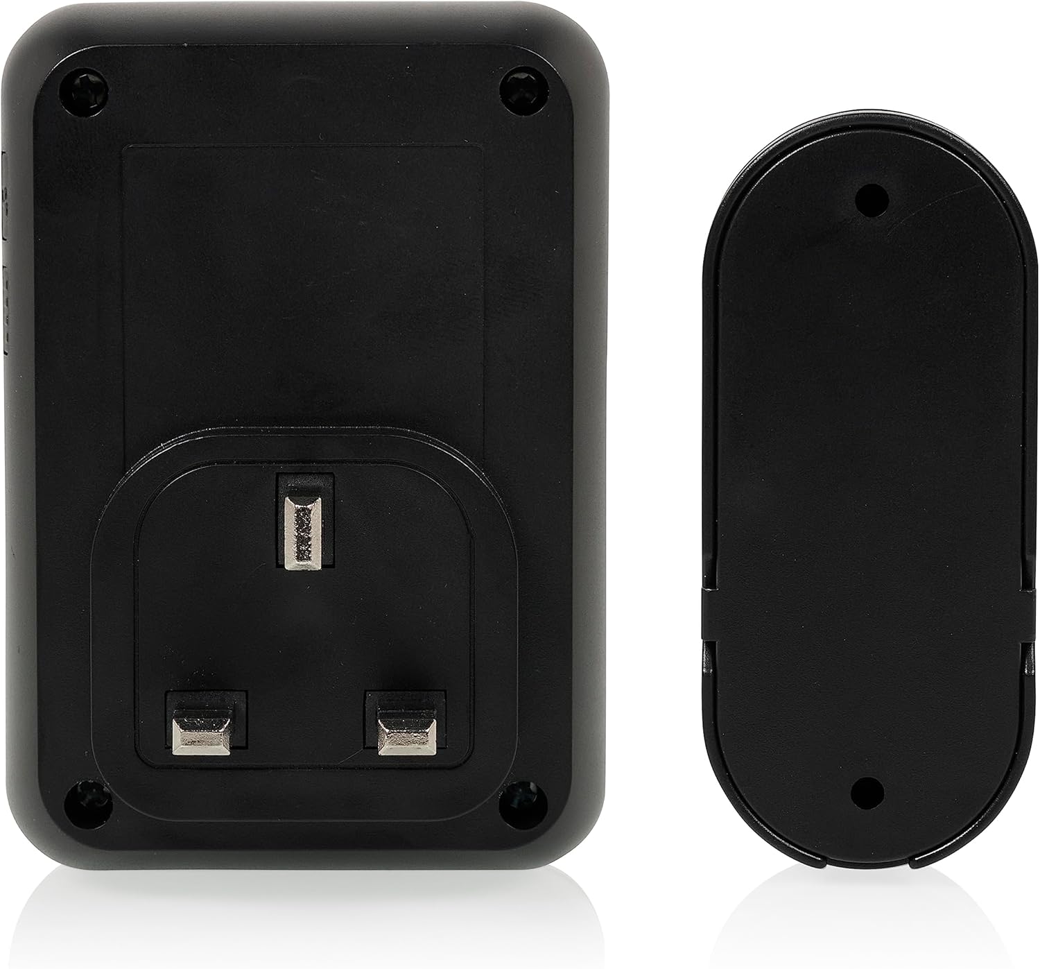 Byron DBY-22352BS Plug-In Wireless Doorbell 150m Range Kit Black 