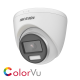 Hikvision 3K fixed lens ColorVu PoC turret camera -White 
