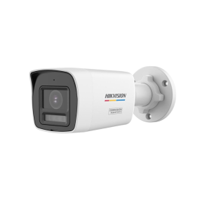 Hikvision 4K Smart Hybrid ColorVu 3.6mm PoC Mini Bullet  Analogue Camera With Built-in mic  -White