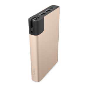 Belkin Premium External Battery 10000mAh For Apple/Android - Gold