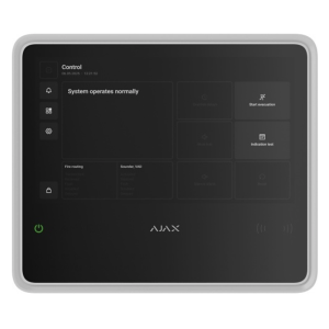 Ajax 125732.315.WH Fire Hub Jeweller Wireless Control and Indicating Equipment, EN54 -White