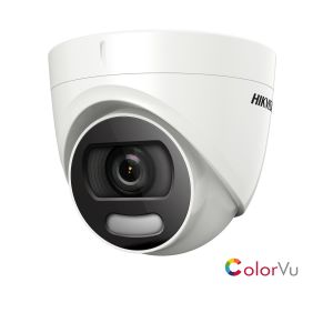 Hikvision DS-2CE56H1T-IT3 5 MP 3.6mm HD EXIR Turret TVI Dome Camera IR 40m IP67 ColorVu - White