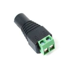 Female DC Power Plug Connector terminal For TVI CCTV Cameras pack of 1
