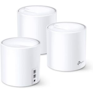 TP-Link Deco X20(3-pack) Whole Home Mesh Wi-Fi 6 System, AI-Driven Mesh, Upto 5,800 Sq ft Coverage