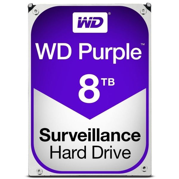 Western Digital WD WD85PURZ Purple 8TB Internal HDD Serial ATA III