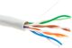 PACE Cat5e UTP 4 pair Solid Copper Indoor CCTV/Networking Indoor Cable 305m - White
