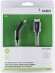 Belkin 2m High Speed HDMI Cable with Ethernet Gold Plated 180 Degree 4K - Balck