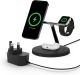 Belkin BoostCharge PRO 3-in-1 Wireless Charger with MagSafe for iPhone 15, iPhone 14, 13