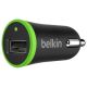 Belkin Ultra Fast Charging 2.4A USB Car Charger for Apple iPhone , iPad 