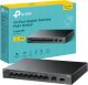 TP-Link LS1210GP 10-Port Gigabit Desktop Switch with 8-Port PoE+ 61W PoE UK Plug