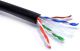 PACE T-CAT6-O External Cat6 Solid Copper UTP Cable (PE) Outdoor 305m CCTV Cable- Black