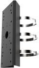 HIKVISION DS-1275ZJ-SUS/BLACK Stainless steel vertical pole mount Black