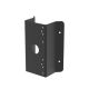 Hikvision DS-1276ZJ-SUS-BLACK Stainless steel corner mount bracket-Black